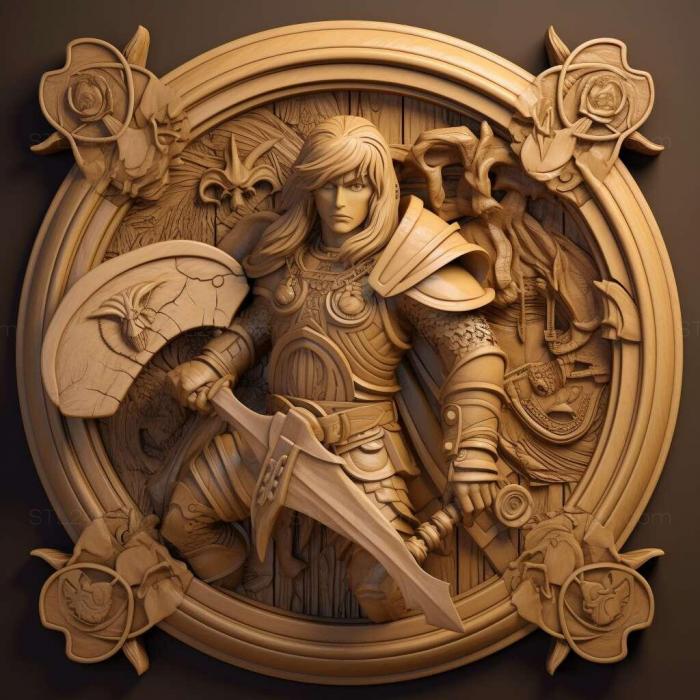 Games (Shining Force 3, GAMES_24891) 3D models for cnc